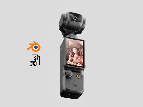 Osmo Pocket 3 Modello 3D