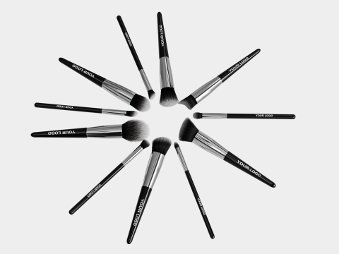 Makeup brush 03 3D Model