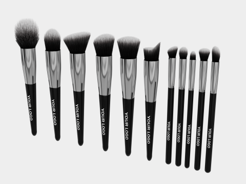 Makeup brush 03 3D Model