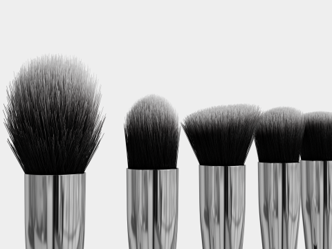 Makeup brush 03 3D Model