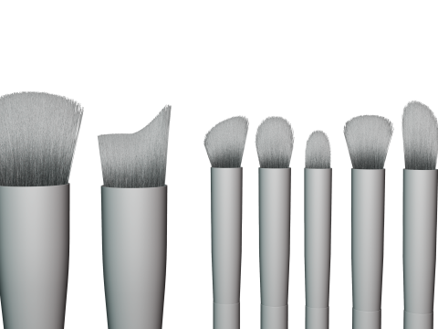 Makeup brush 03 3D Model