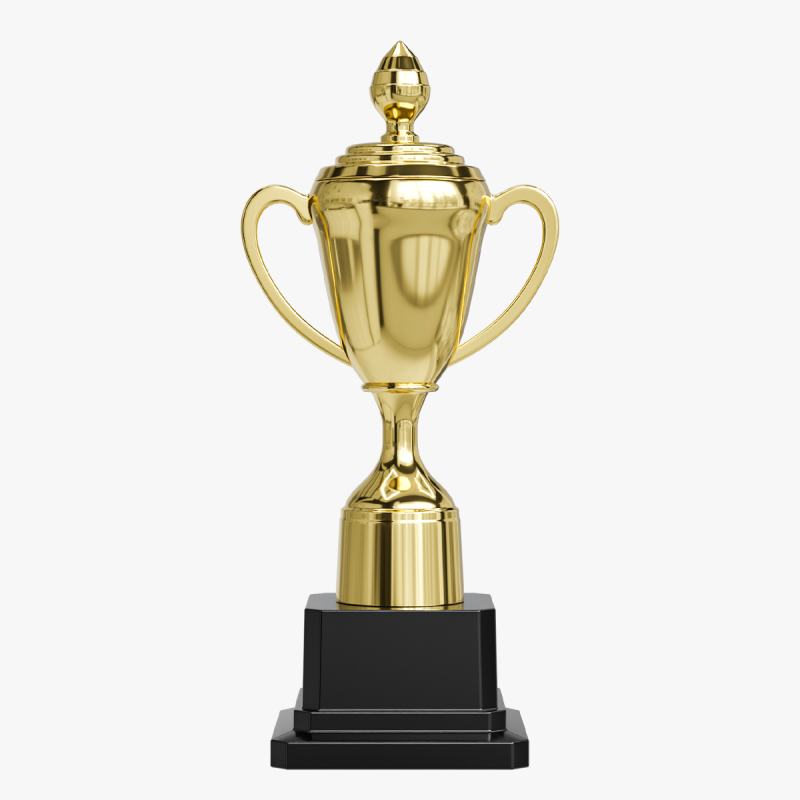 Trophy Cups 01 3D Model .c4d .max .obj .3ds .fbx .stl .blend