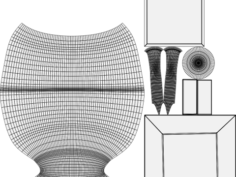 3 Trophy 3D Model