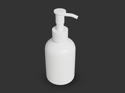 Soap Bottle 01 Modello 3D