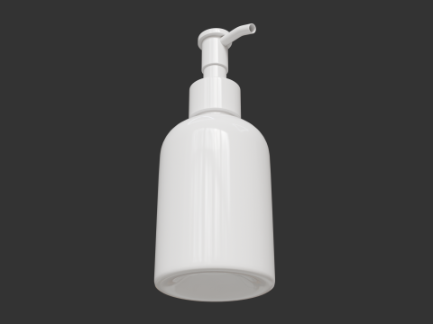 Soap Bottle 01 Modello 3D