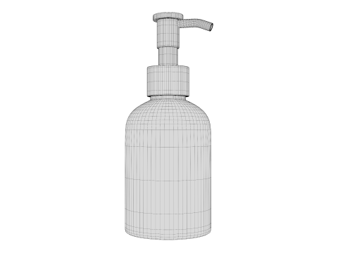 Soap Bottle 01 Modello 3D