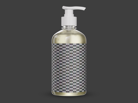 Soap Bottle 02 3D Model