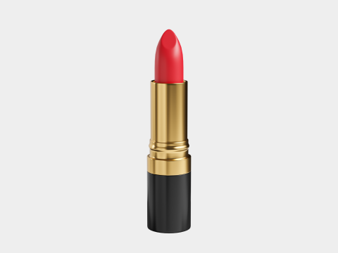 Lipstick 01 3D Model