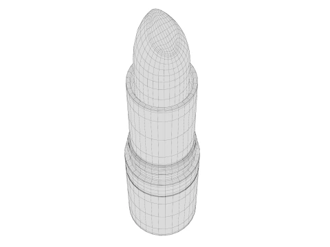 Lipstick 01 3D Model