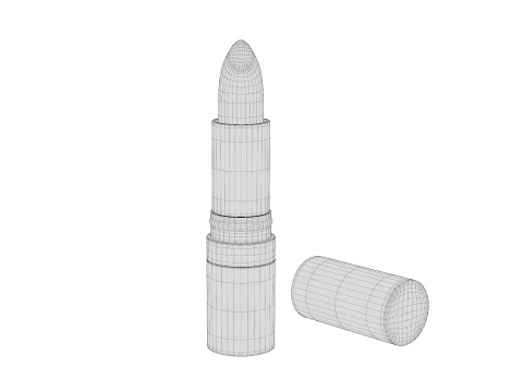 Lipstick 01 3D Model
