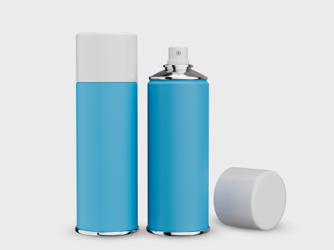 Spray paint can 3D Model