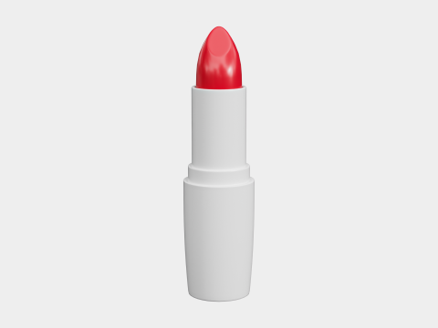Lipstick 02 Model 3D