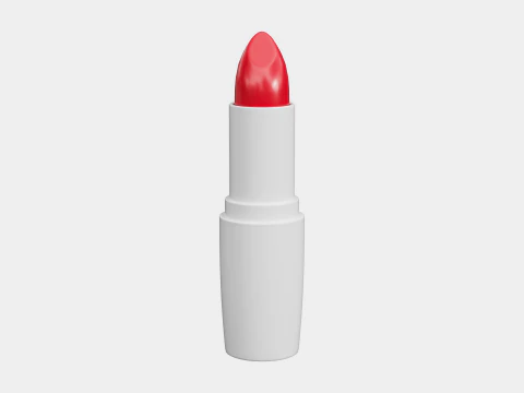 Lipstick 02 3D Model