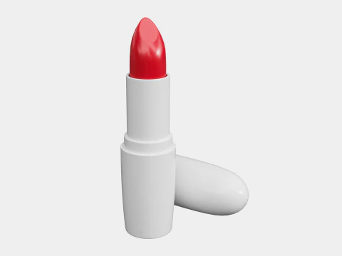 Lipstick 02 3D Model