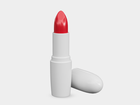 Lipstick 02 Model 3D