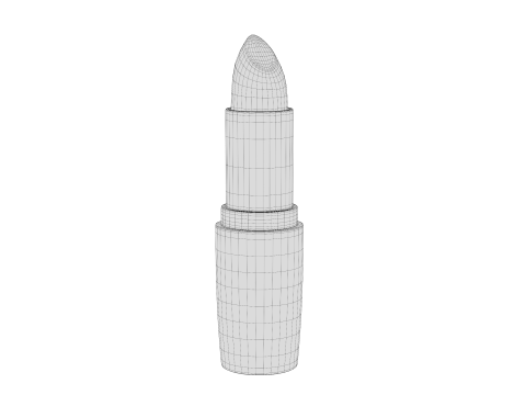 Lipstick 02 Model 3D