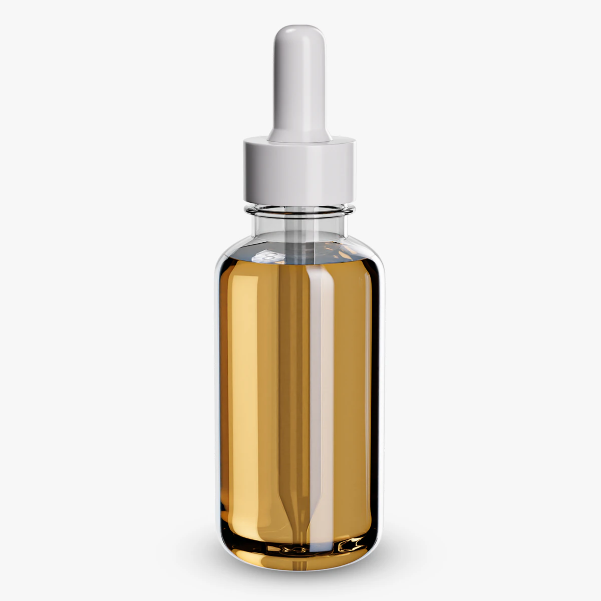 Dropper Bottle 01 3D Model .c4d .max .obj .3ds .fbx .stl .blend 