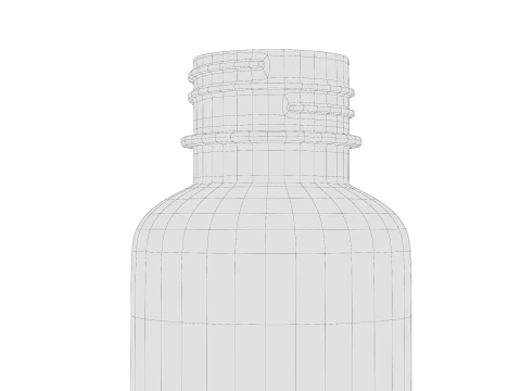 Dropper Bottle 01 3D Model