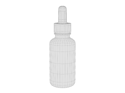 Dropper Bottle 01 3D Model