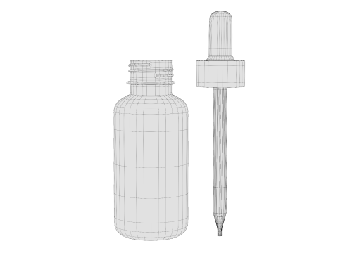 Dropper Bottle 01 Modelo 3D