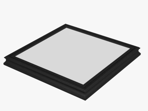 Wooden Frame Mockup 01 3D Model