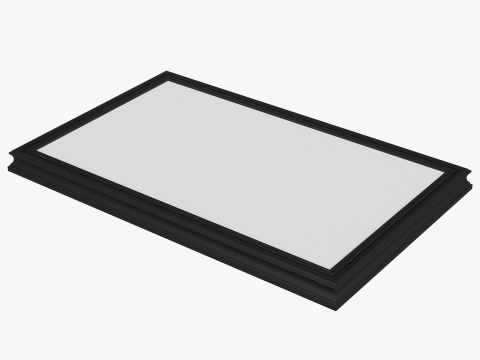 Wooden Frame Mockup 02 3D Modell