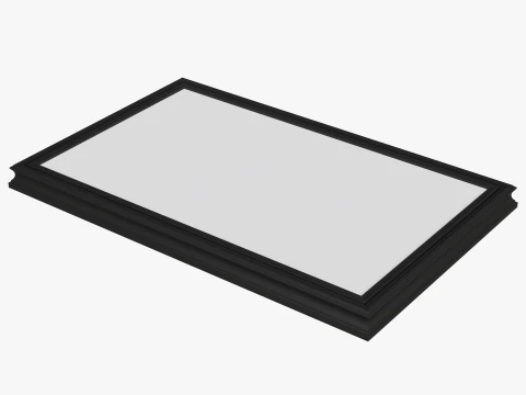 Wooden Frame Mockup 02 3D Model
