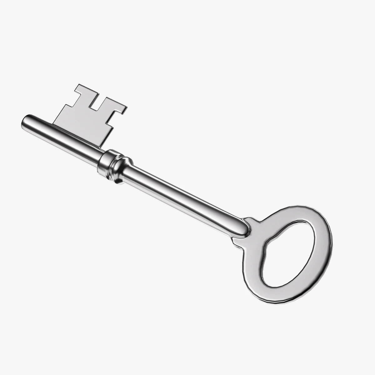 Key 3D Model .c4d .max .obj .3ds .fbx .stl .blend 