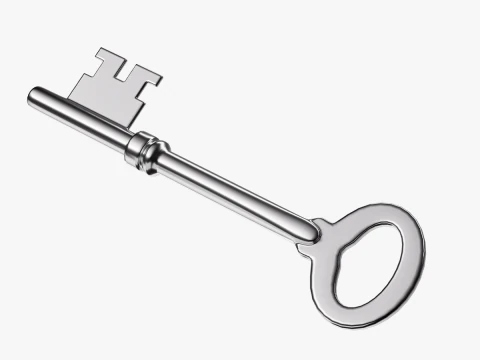 열쇠 3D 모델