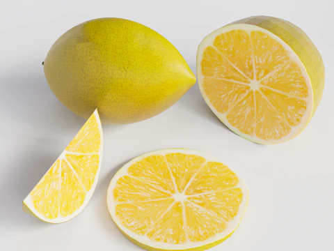 Lim&atilde;o Modelo 3D