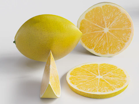 Lim&atilde;o Modelo 3D