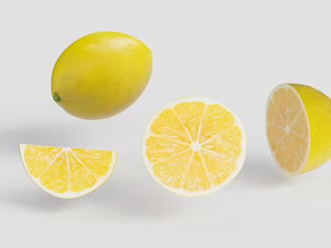 Lim&atilde;o Modelo 3D