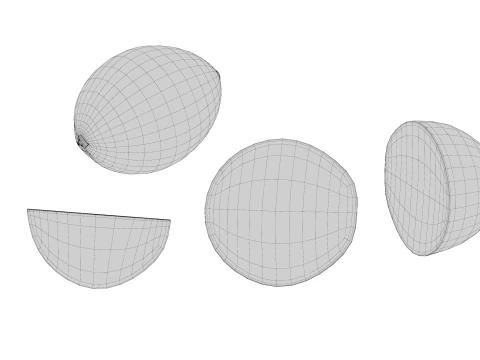 Lim&atilde;o Modelo 3D