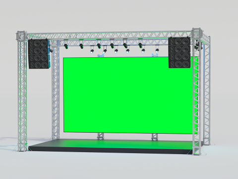 Concert Stage 10 Modello 3D