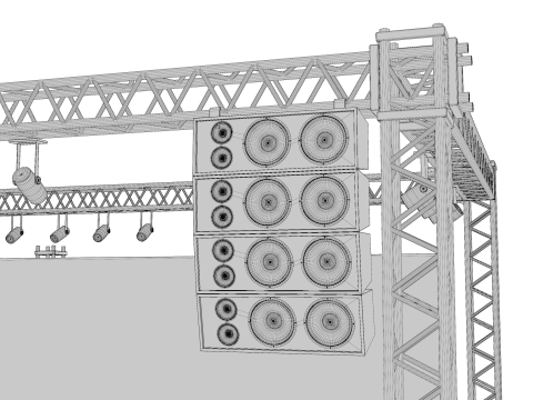 Concert Stage 10 3D Model