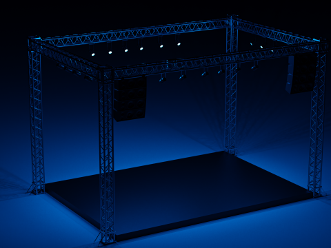Concert Stage 11 3D मॉडल