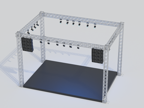 Concert Stage 11 3D मॉडल