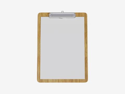 Papier presse-papiers Modèle 3D