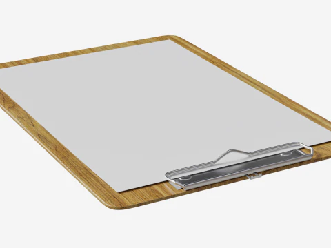 Papier presse-papiers Modèle 3D