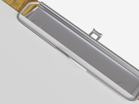 Clipboard paper 3D Modell