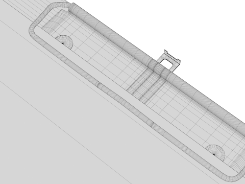 Clipboard paper 3D Modell