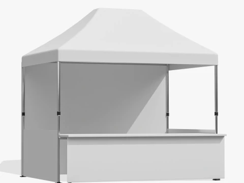 Namiot marketingowy 01 Model 3D