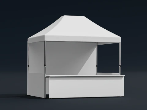 Marketing tent 01 3D Model