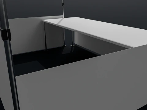 Marketing tent 01 3D Model