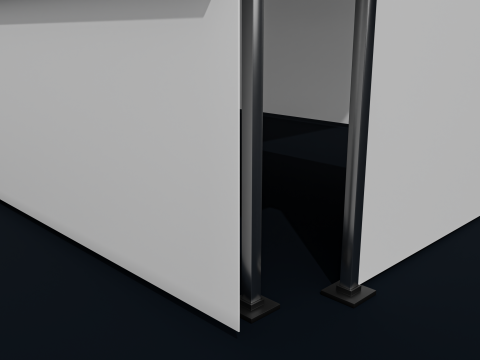 Marketing tent 01 3D Model