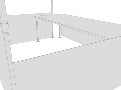 Marketing tent 01 3D Model