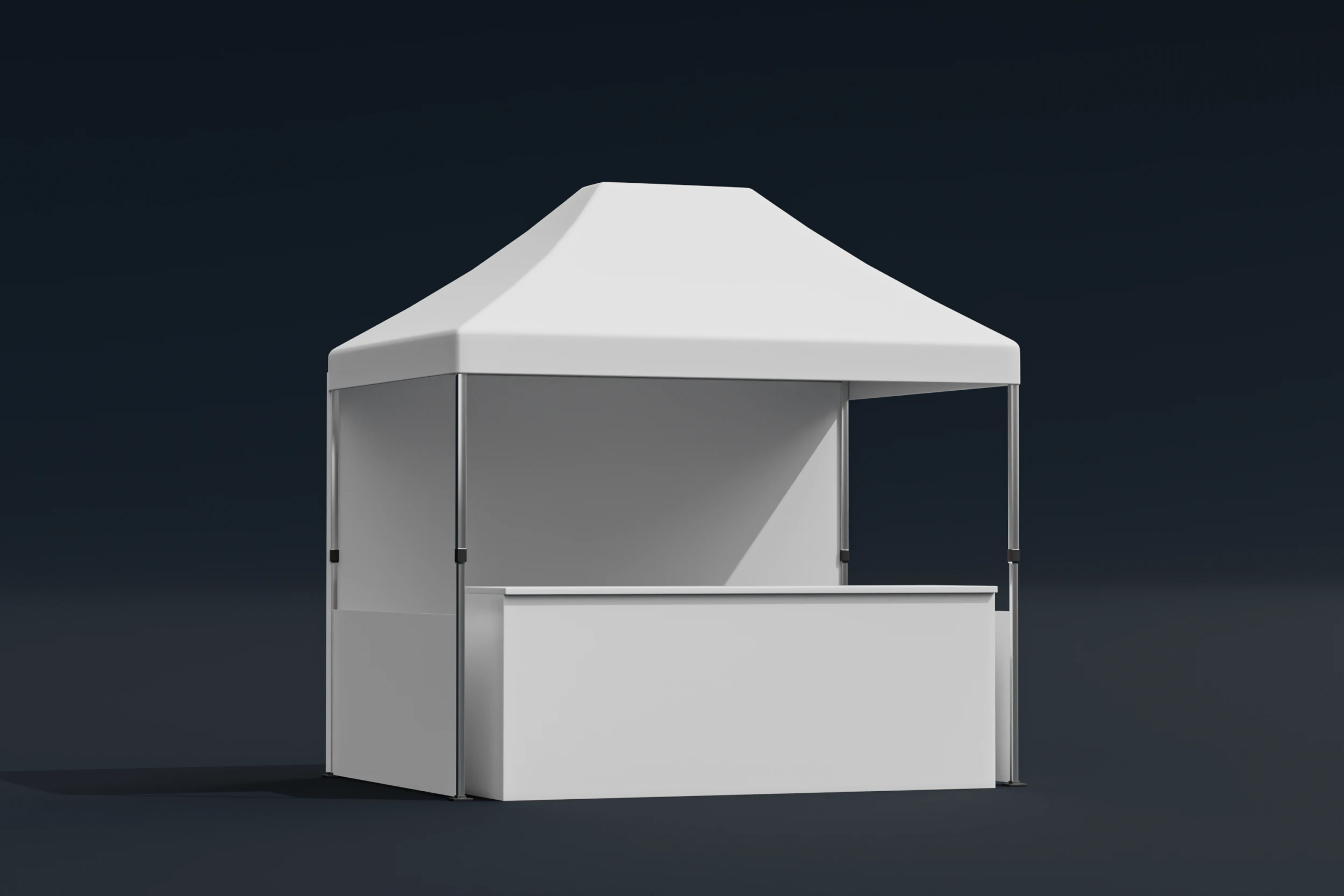 Marketing tent 02 3D Model .c4d .max .obj .3ds .fbx .stl .blend 