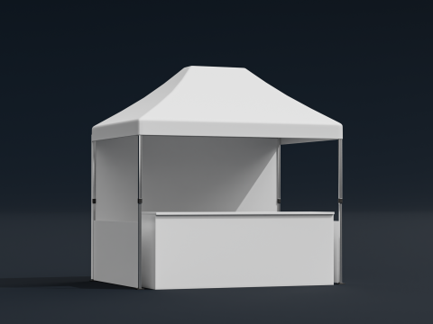 Marketing tent 02 3Dモデル