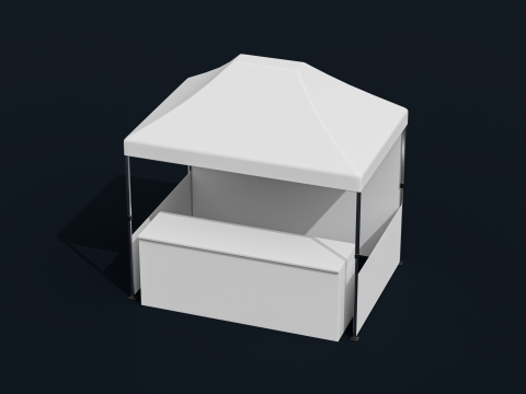 Marketing tent 02 3D 模型
