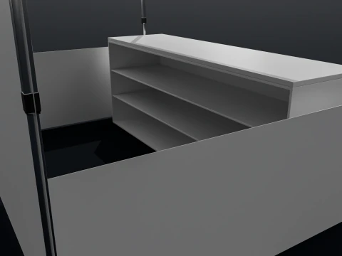 Marketing tent 02 3D Model